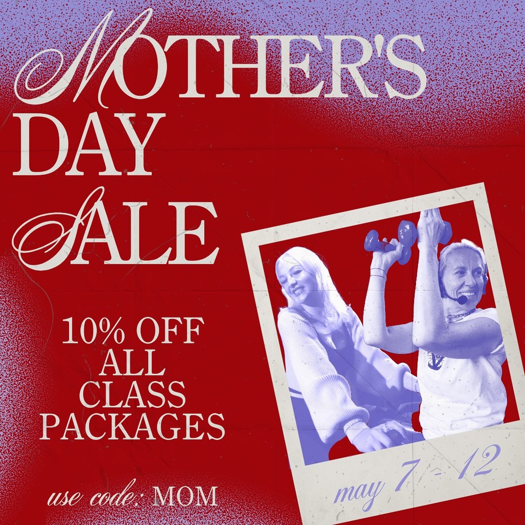 Celebrate Mom all week long with our Mother&rsquo;s Day Sale! 🌸🚲 Mothers are something we take pretty seriously at the Vault&hellip;! 😉 

Enjoy 10% off all class packages (excludes drop-in passes &amp; memberships) starting now.

Use code: MOM at 