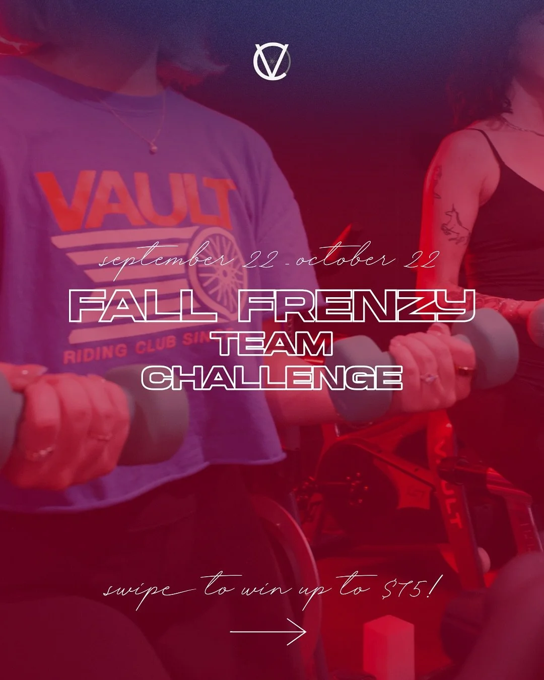 🚨 CHALLENGE ALERT! 🚨 But make it team edition! 👊🏼

Starting September 22, pick a team &amp; ride your way to rewards. Each team is made up of a group of instructors, your goal is to ride with each instructor in the team to receive an account cred