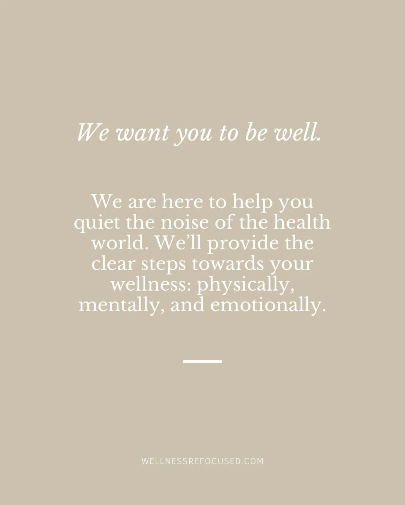 What are you working towards?