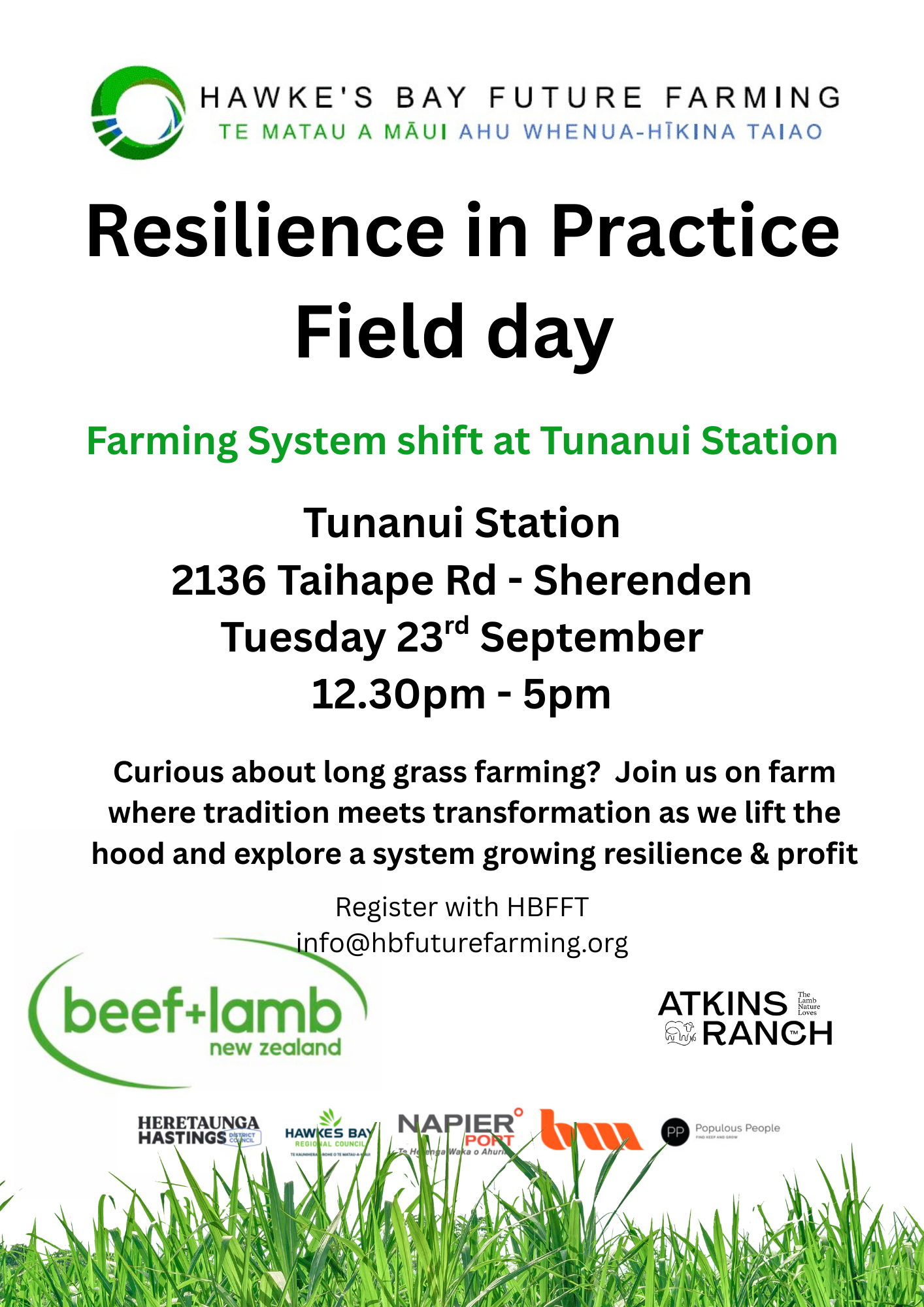 Manawatū-Whanganui: Resilience in Practice Field Day