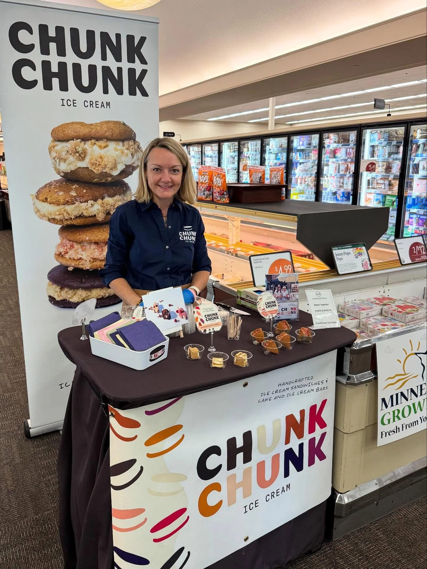 Super excited to be at Lund&rsquo;s &amp; Byerly&rsquo;s In Chanhassen for Eat Local 12-4 today! Come say hello!