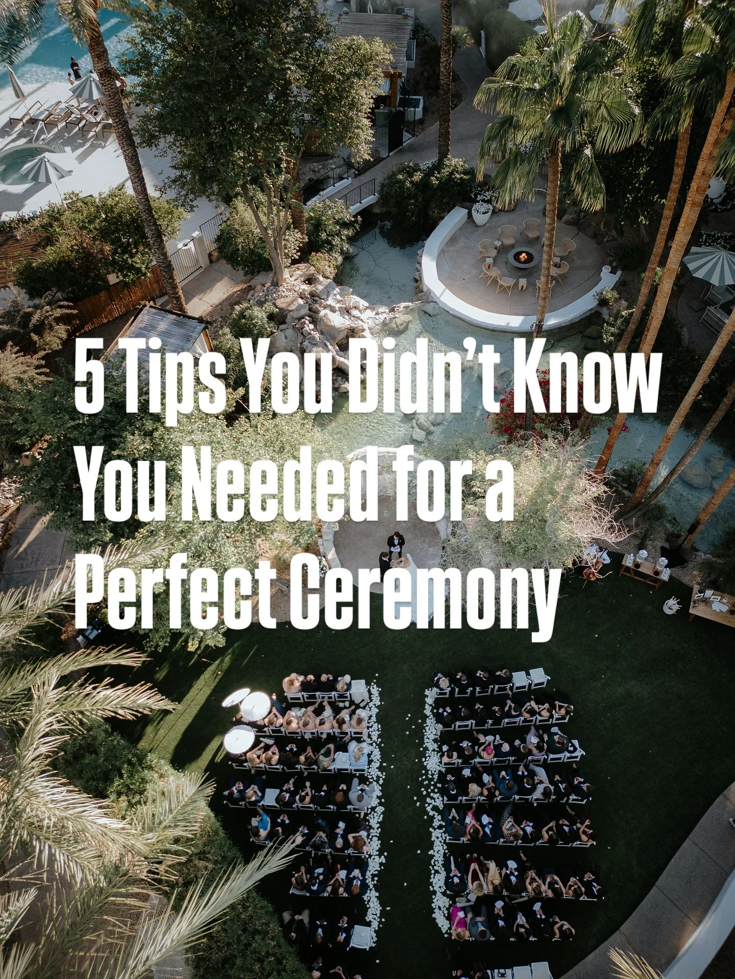 There&rsquo;s a reason some ceremonies feel effortless &mdash; and some don&rsquo;t.
It&rsquo;s the tiny details no one tells you about&hellip; until now.

After countless weddings, these are my 5 essential tips you didn&rsquo;t know you needed for a