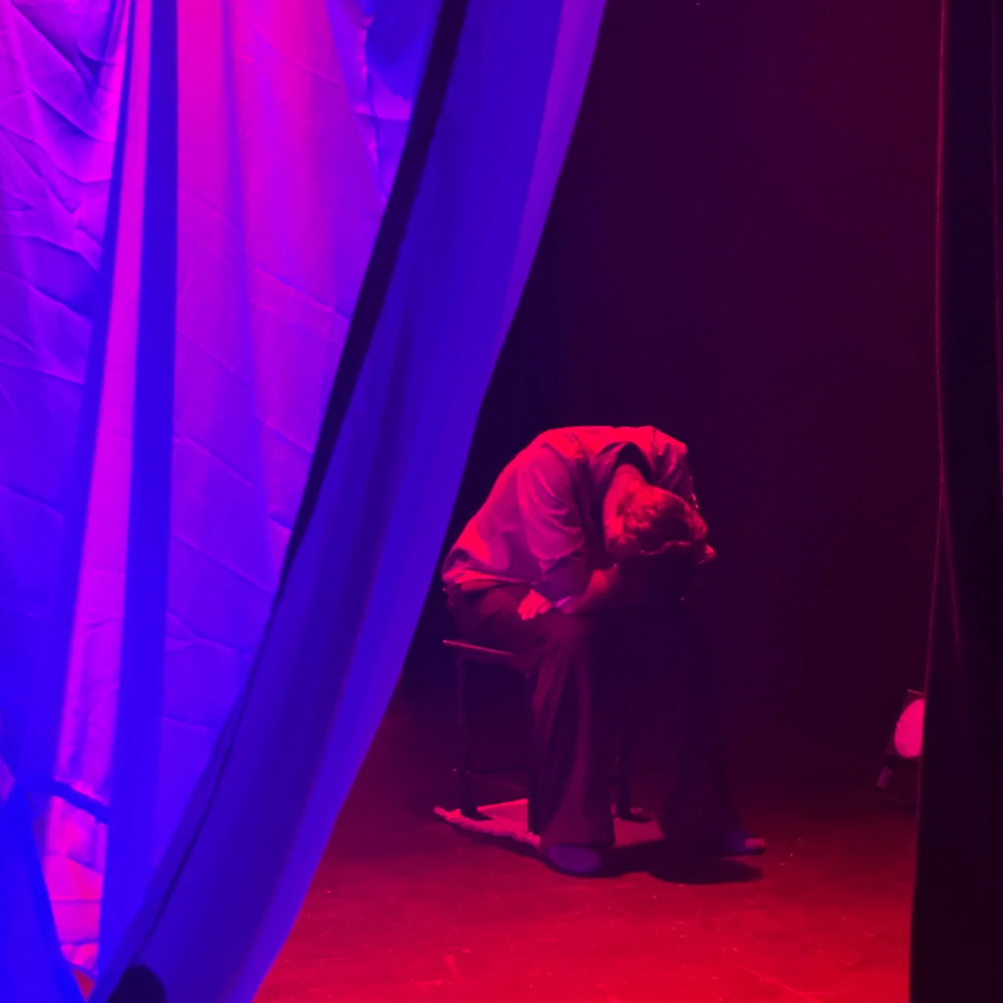 Backstage in the Blue Light - Speed is Emotional has a whole secret world backstage, run like clockwork by Jack, Thomas, Caspar and Geronimo.  Come see who's pulling the strings back there at Circa Theatre, until 28 March.

Book at Circa.co.nz or pho