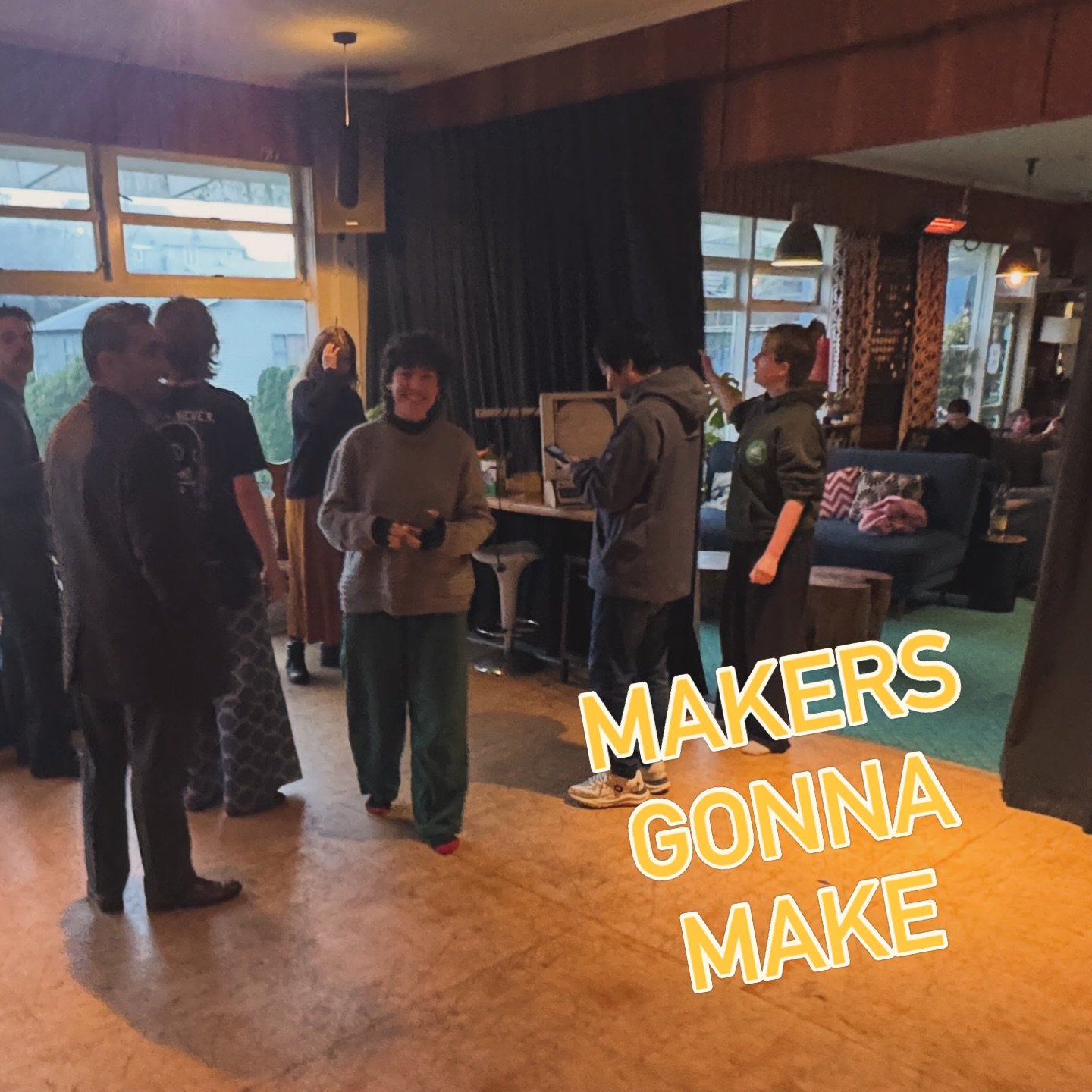 RUCKUS week started yesterday with a big wet bang! The weather didn't deter our art-making cohort - but we're staying in our living rooms today just to be on the safe side.