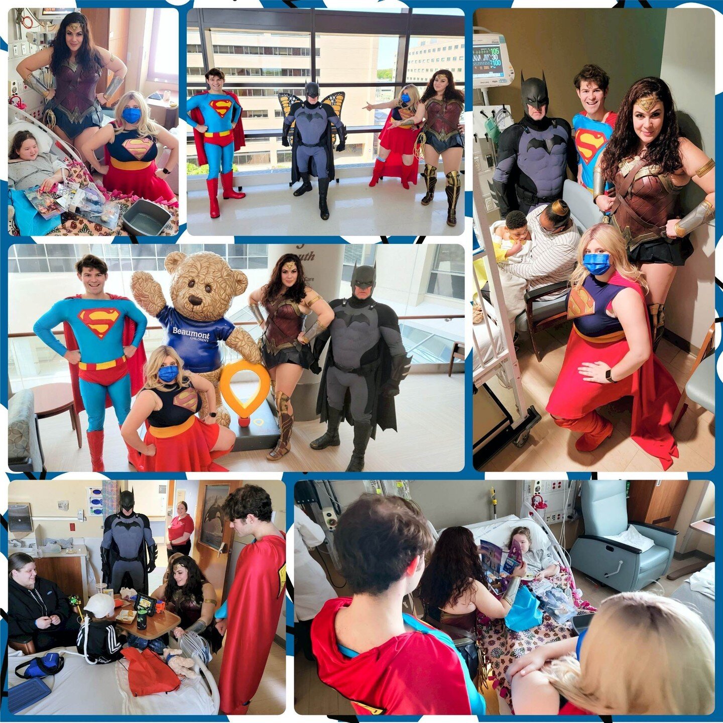 #throwbackthursday to our May visit to Beaumont Children's Hospital! The friends and family of Alex and Rachel Trautman sponsored this visit. Being able to pass out care packages and spread smiles at Beaumont always warms our hearts. We're already lo
