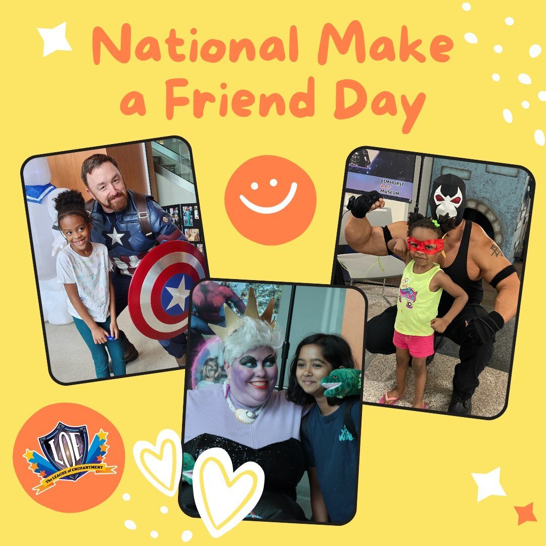 Heroes in life are normal ordinary people that work hard, support and take care of their loved ones. - Mike N.

Make a special effort today to make a new friend.

https://www.leagueofenchantment.org/chicago

#LoEChicago #LoE #LeagueofEnchantmentChica