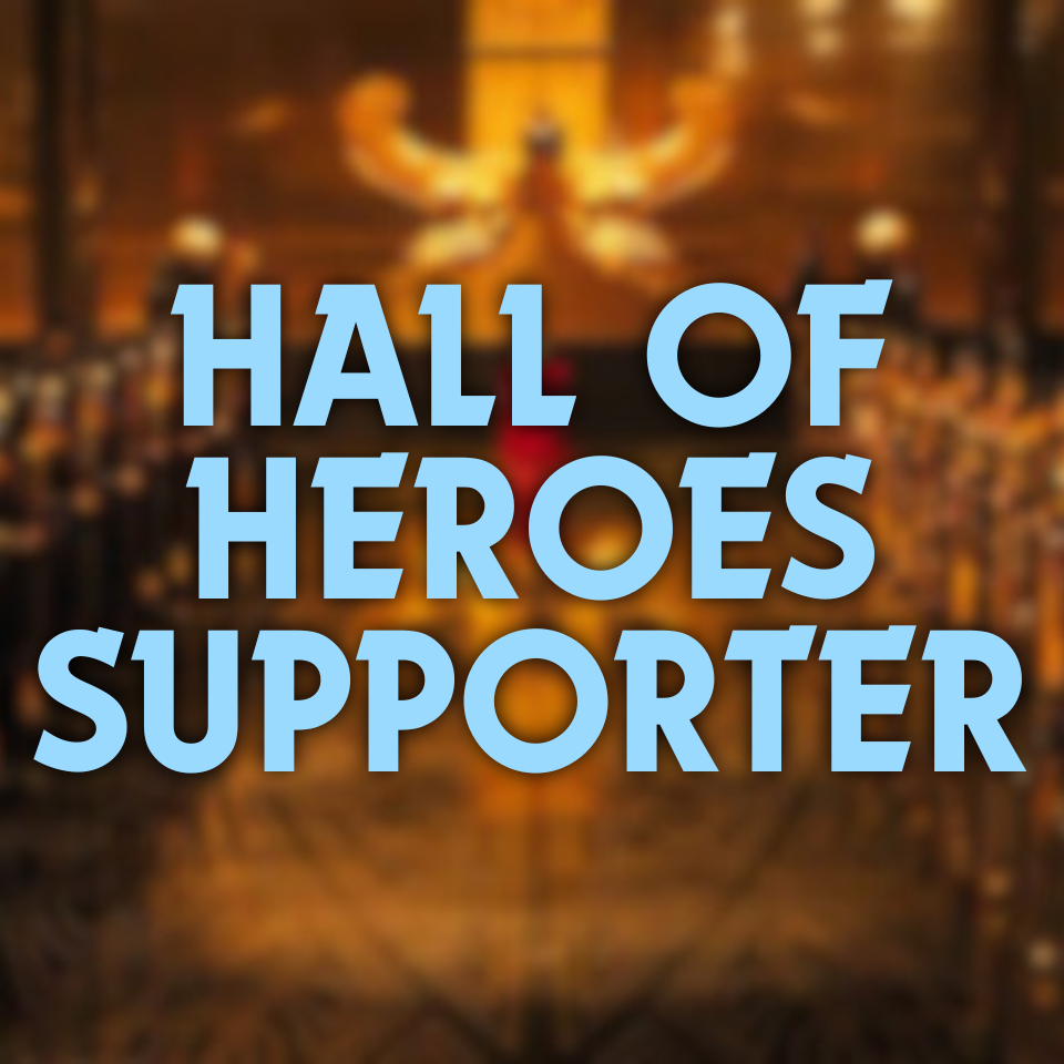 Hall of Heroes Supporter Sponsorship