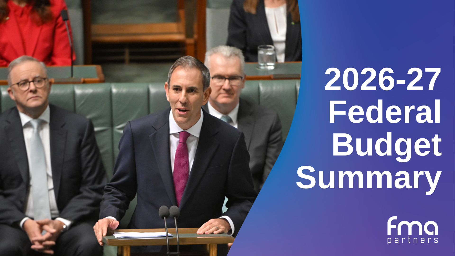 2026-27 Federal Budget Summary