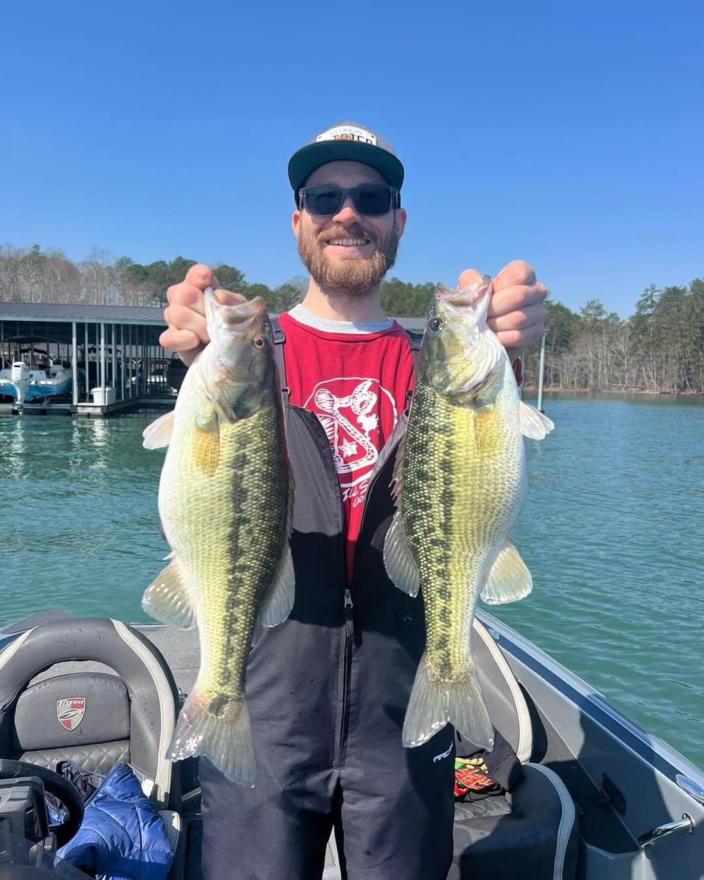 Lake Lanier Weekly Fishing Report
March 15, 2024 

I have been on Lanier for 6 of the past 7 days and the fishing has been pretty good.  There is one bait that stuck out this week; the Trixster Custom Baits Tamale in Green Pumpkin Green. 

We are fis