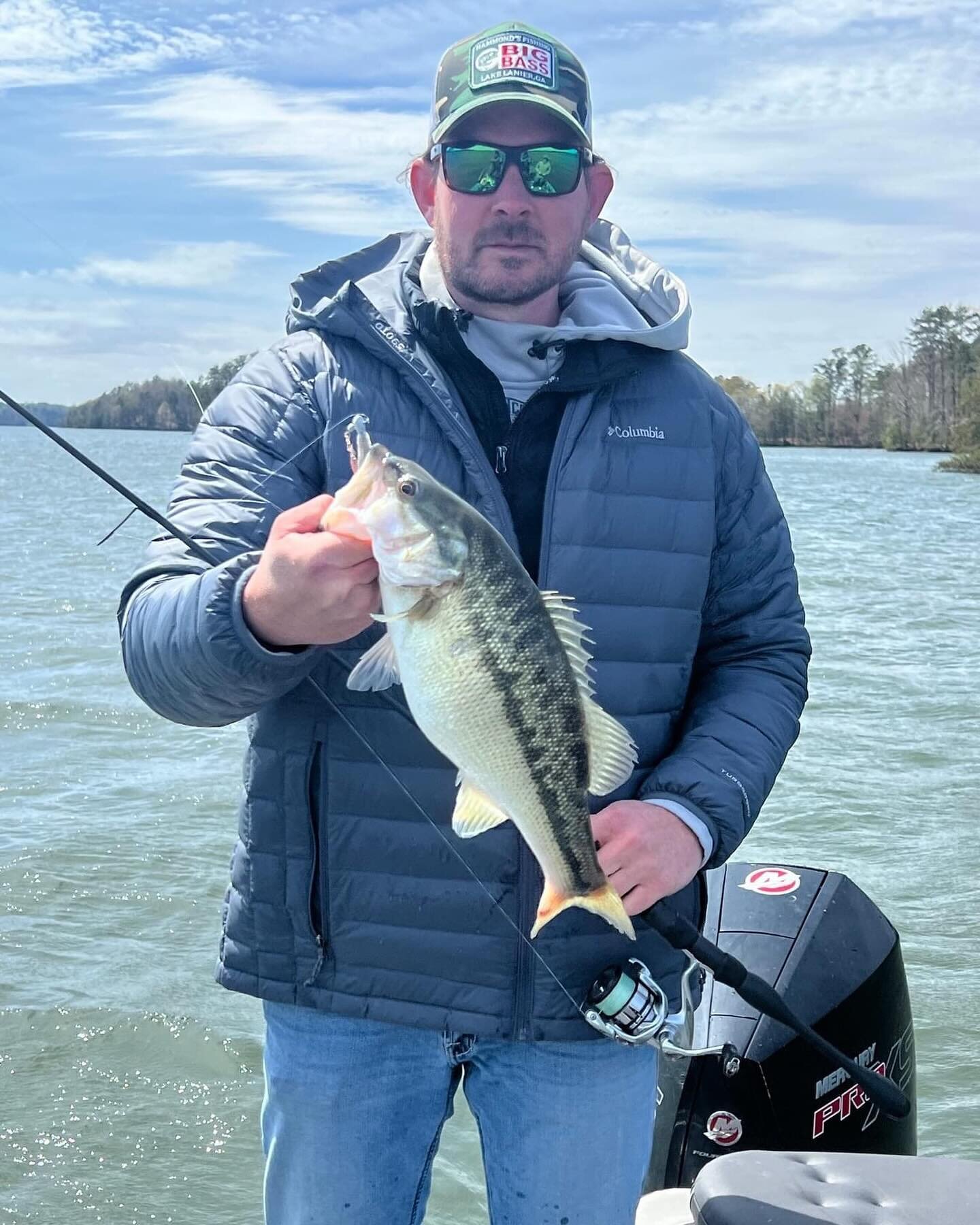 What a blast with Matt and Michael today.  Strong numbers, Strong size, severe wind burn, and a PB to boot.  OH and that does not even count the 20+threadfin we caught on hooks today as well. 

Details on how we caught them today can be found here:  