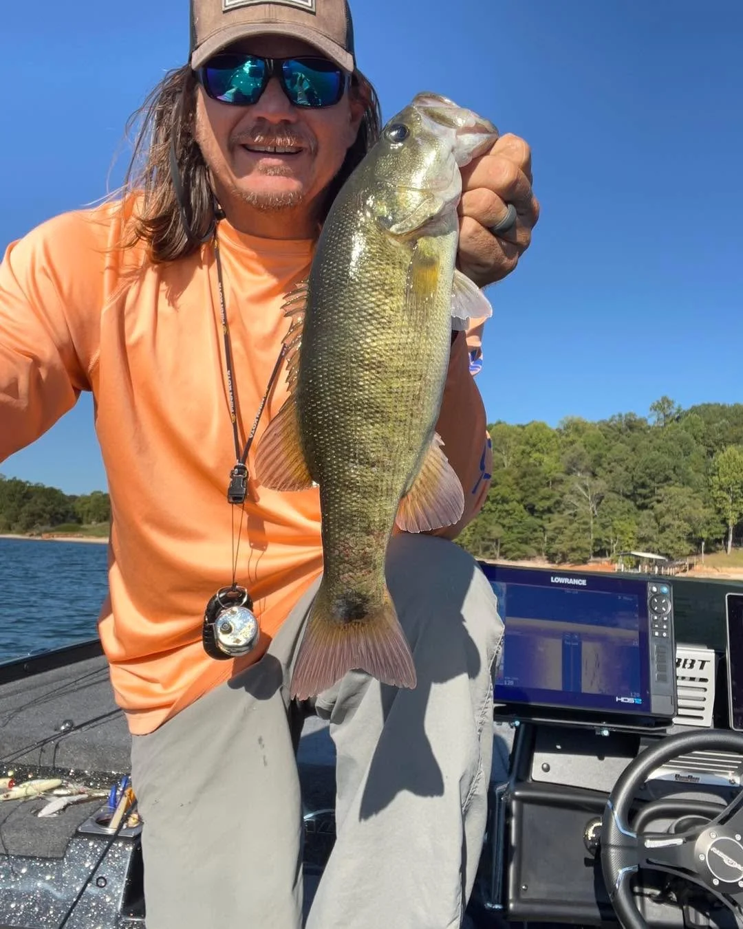 I had a pretty good day on the pond before  everyone&rsquo;s hangover from last night wore off and they hit the lake.  I even found a shoal bass that must have been lost as he was a long way down the lake. 

Subscribers, here is a link to today&rsquo