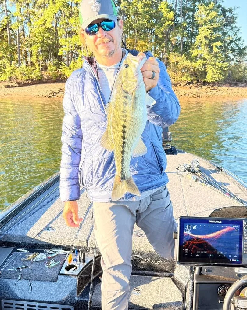 Fished a full day today and covered a LOT of water in the process.  We caught decent numbers, but no real big ones.  There are some patterns for large numbers of small fish in some areas and bigger fish seem to be on the move as well.  I&rsquo;m read