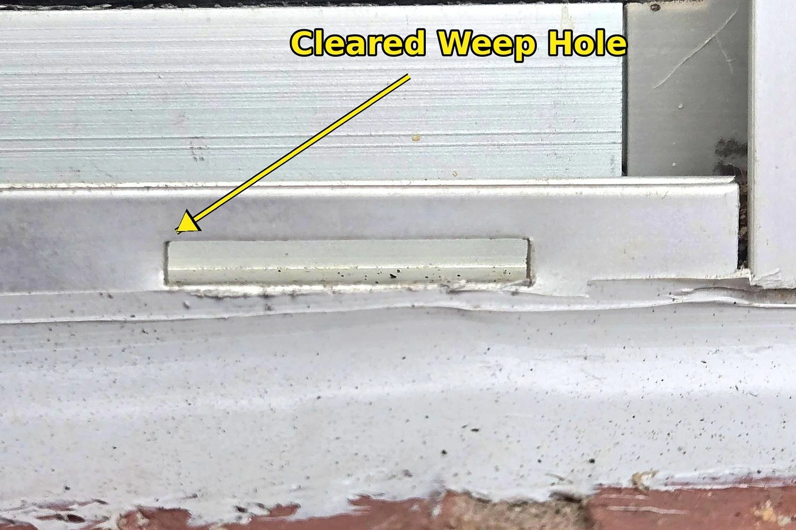 Weep Holes Are a Feature, Not a Flaw