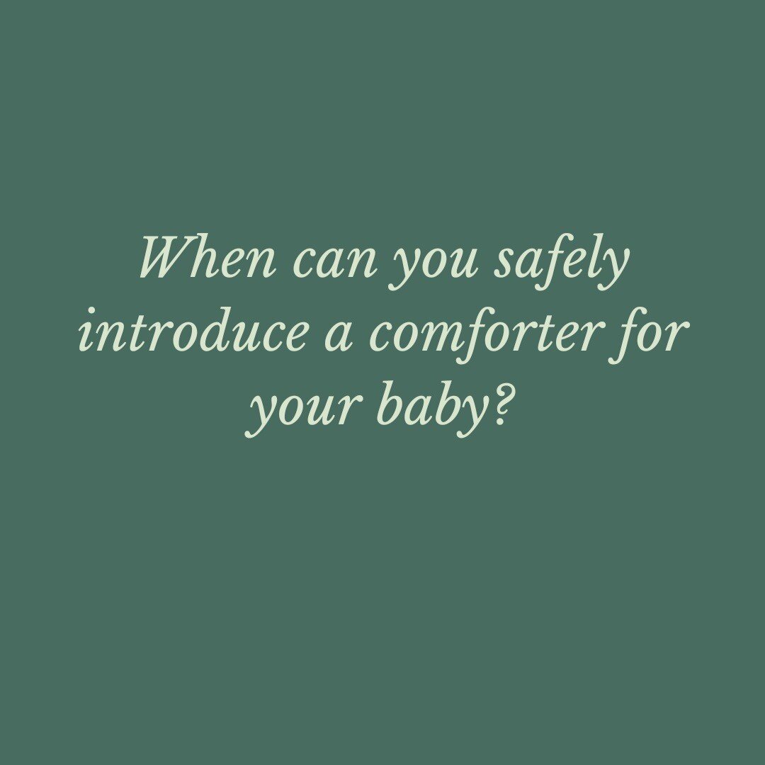 COMFORTERS 

For safety reasons, Red Nose Australia suggests waiting until your baby is 7 months to introduce a comforter into their bed. This is the current Australian standard. 

For younger babies, you can, however, bring a comforter into other pa