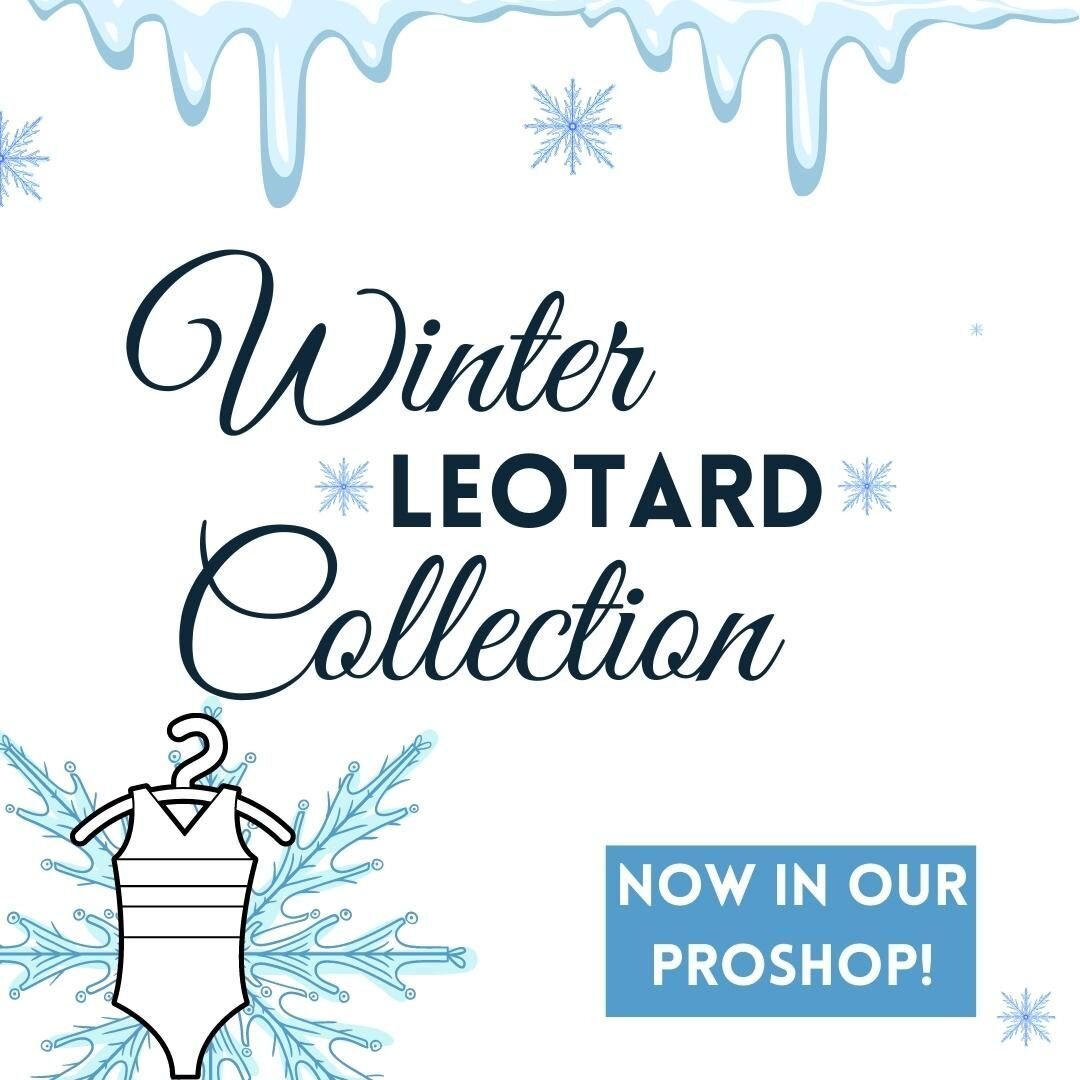 Our Winter Leotard Collection is finally here! 

Come visit our proshop to see our new leotards❄️☃️
