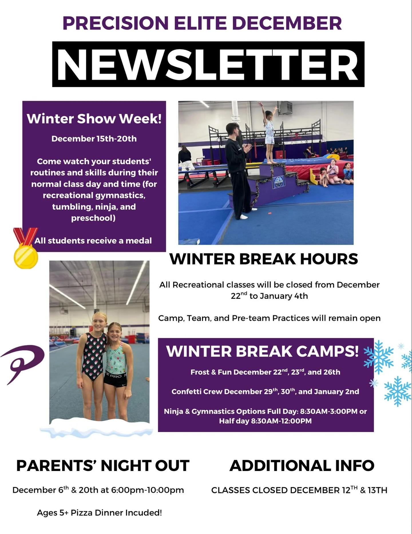 December Newsletter!🩵