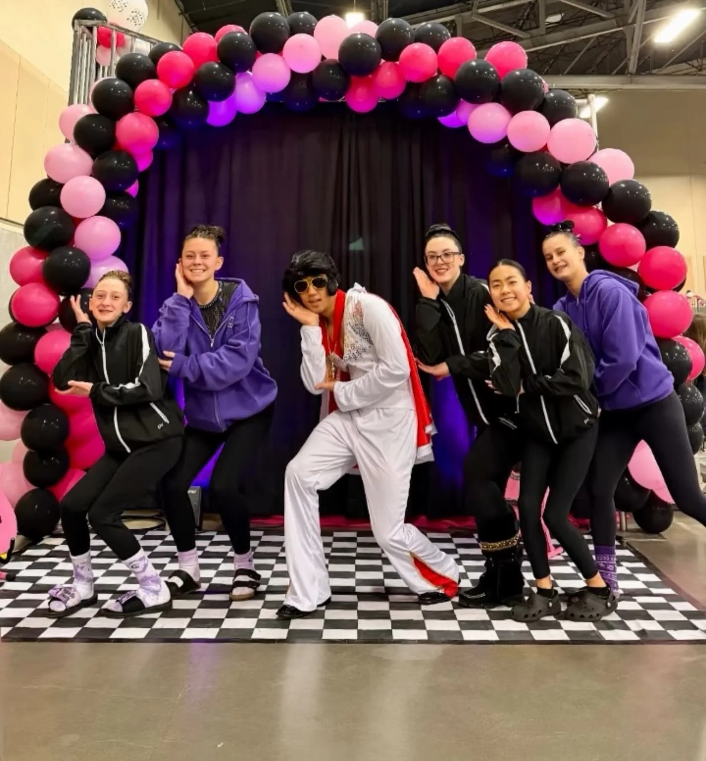 Our Optionals hanging out with Elvis!🎸❤️