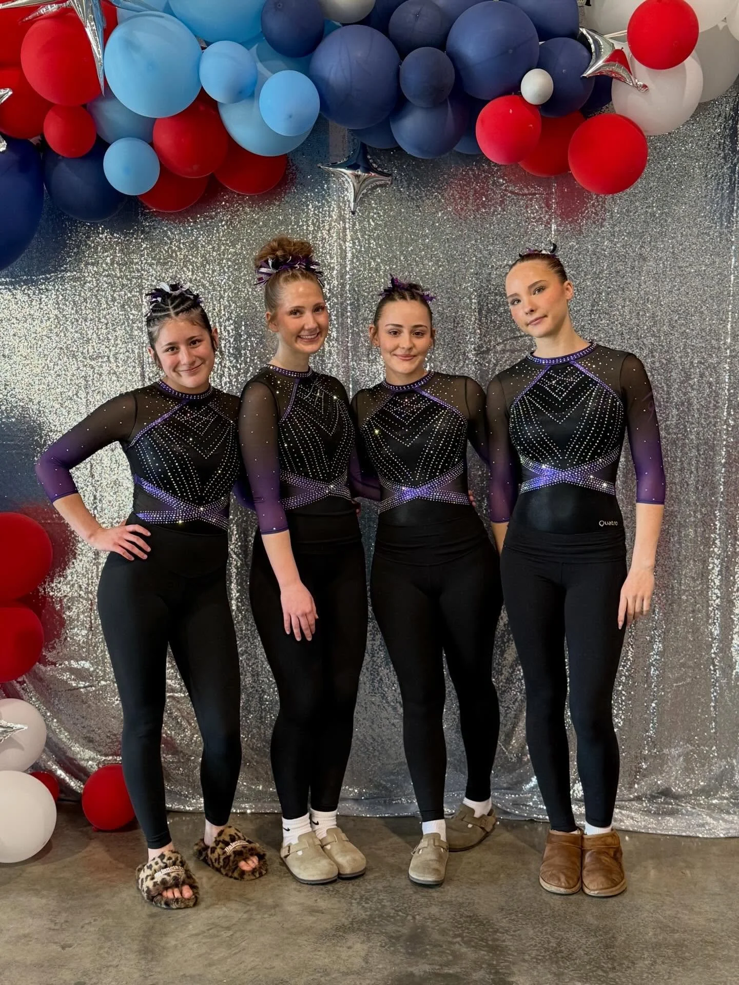 Our Platinums yesterday at the Oregon state championship!💜🤩