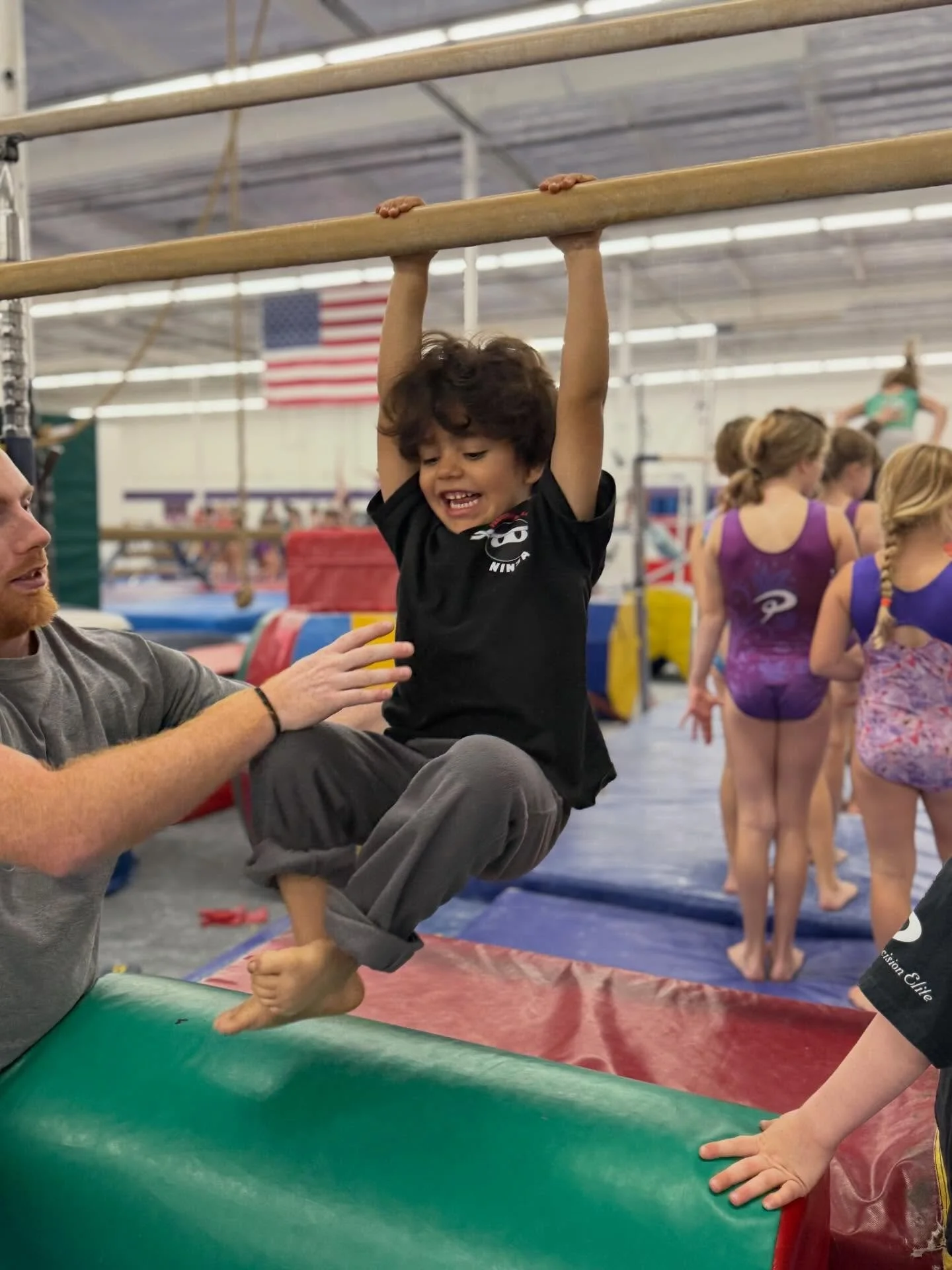 Our ninjas working hard, growing stronger, and building confidence every step of the way👏🏻💜