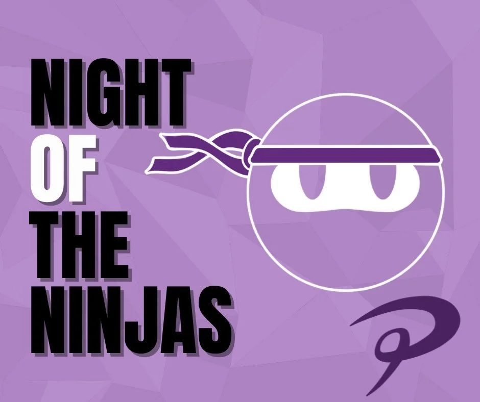 Join us this Saturday for Ninja Night Out!💜💪🏻