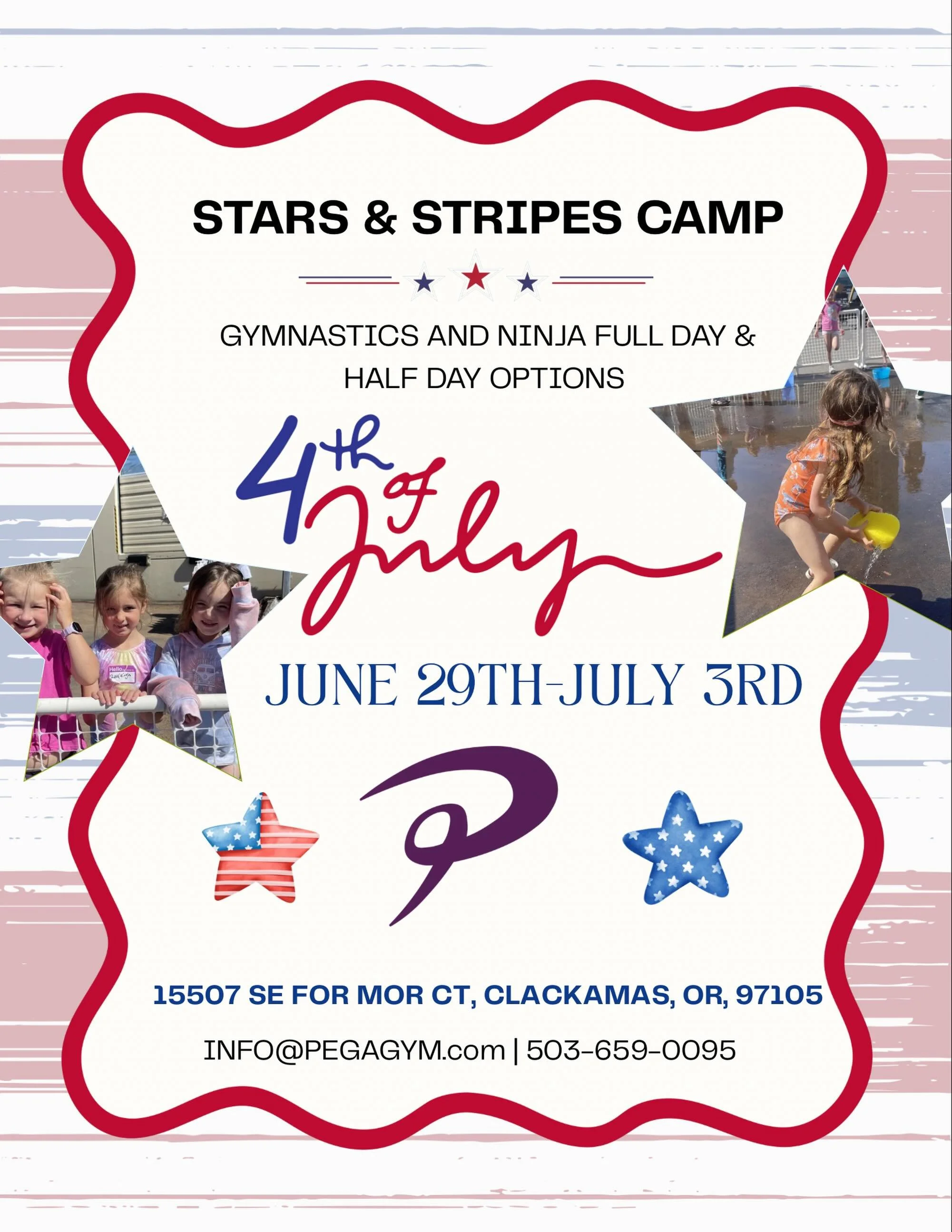 Come join our Stars &amp; Stripes Camp!❤️💙🎆

#kidscamp #clackamasoregon #summercamp #youthsports