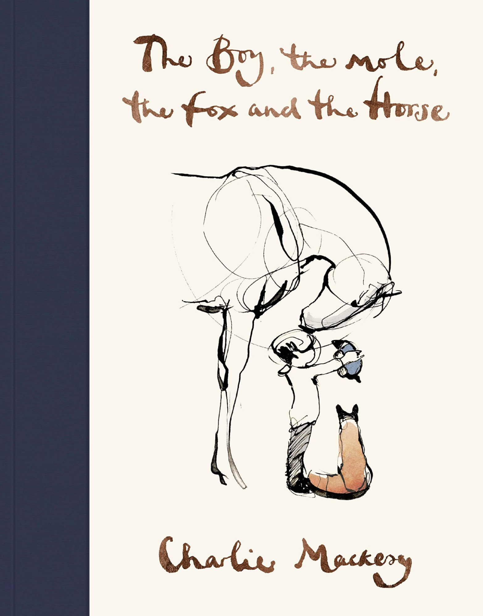 Book Cover of The Boy, the Mole, the Fox and the Horse By Charlie Mackesy