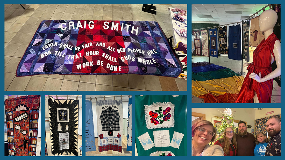 Collage of images from Yakima Pride World AIDS Day Celebration