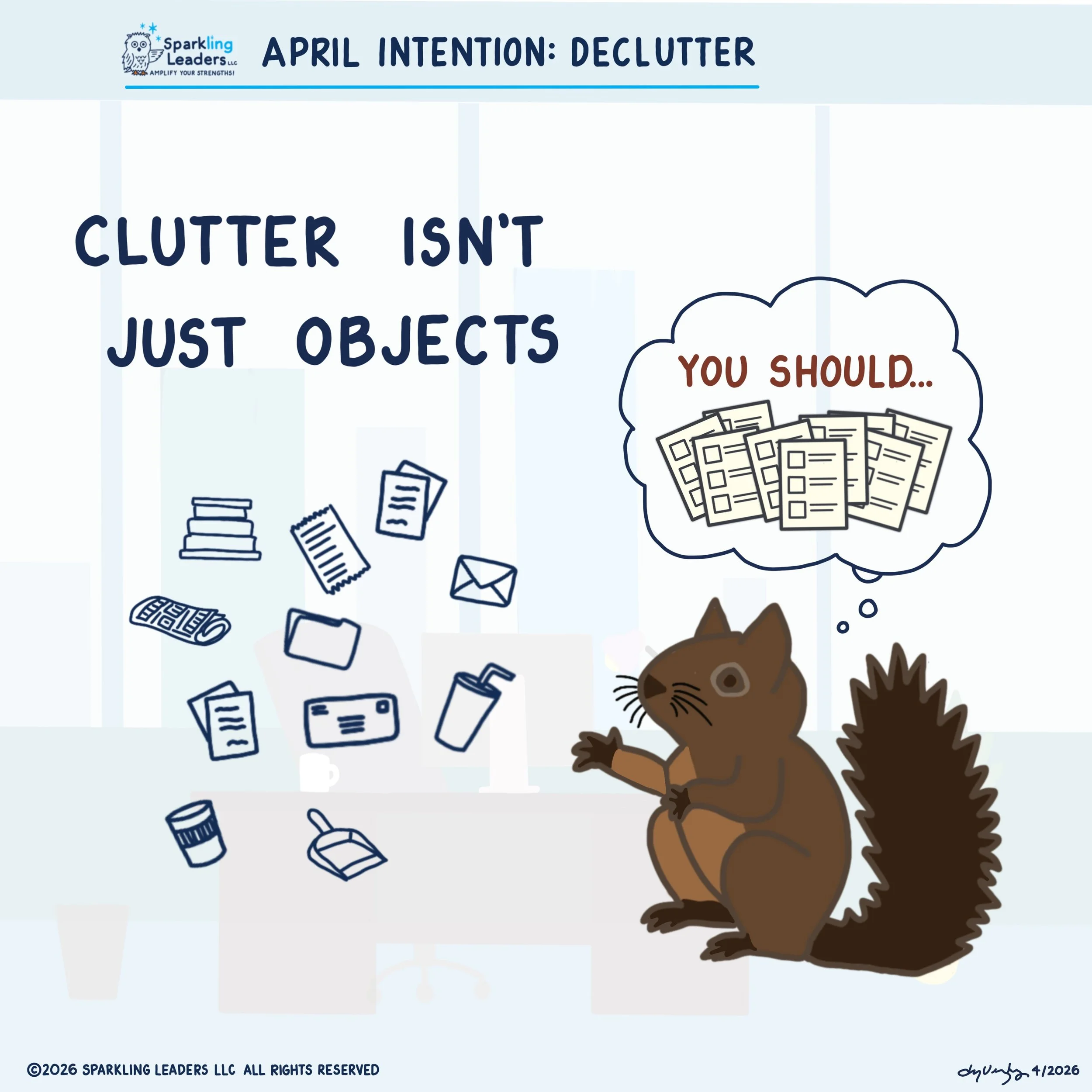 April Intention: Decluttering More Than Just Objects