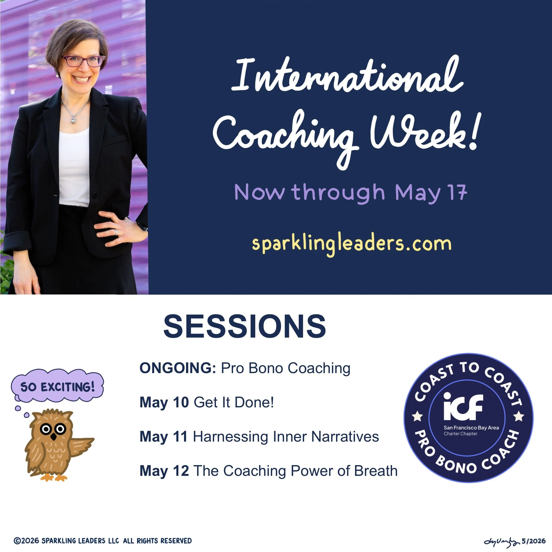 International Coaching Week Opportunities 2026!