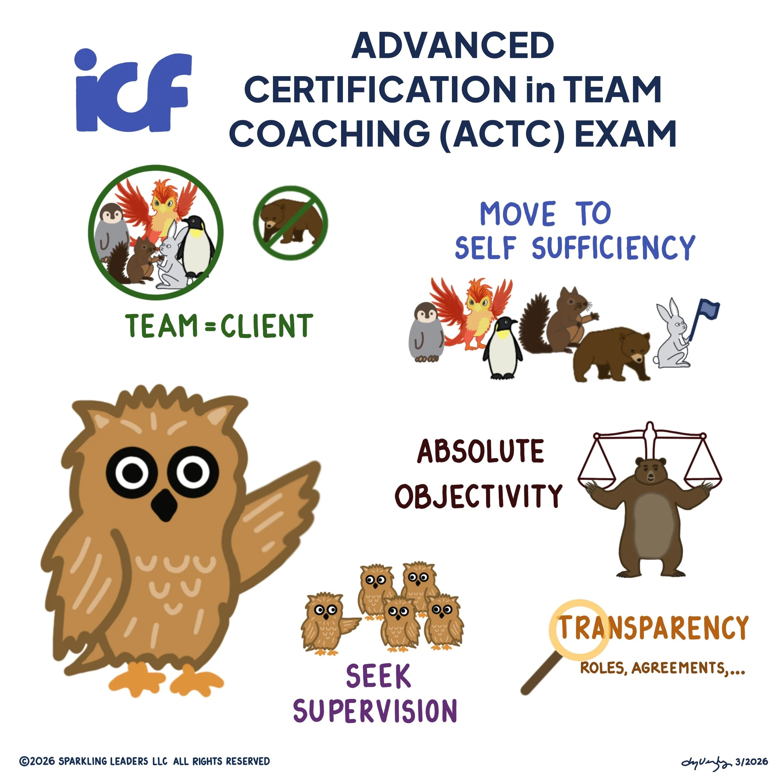 Studying for the ICF ACTC Exam
