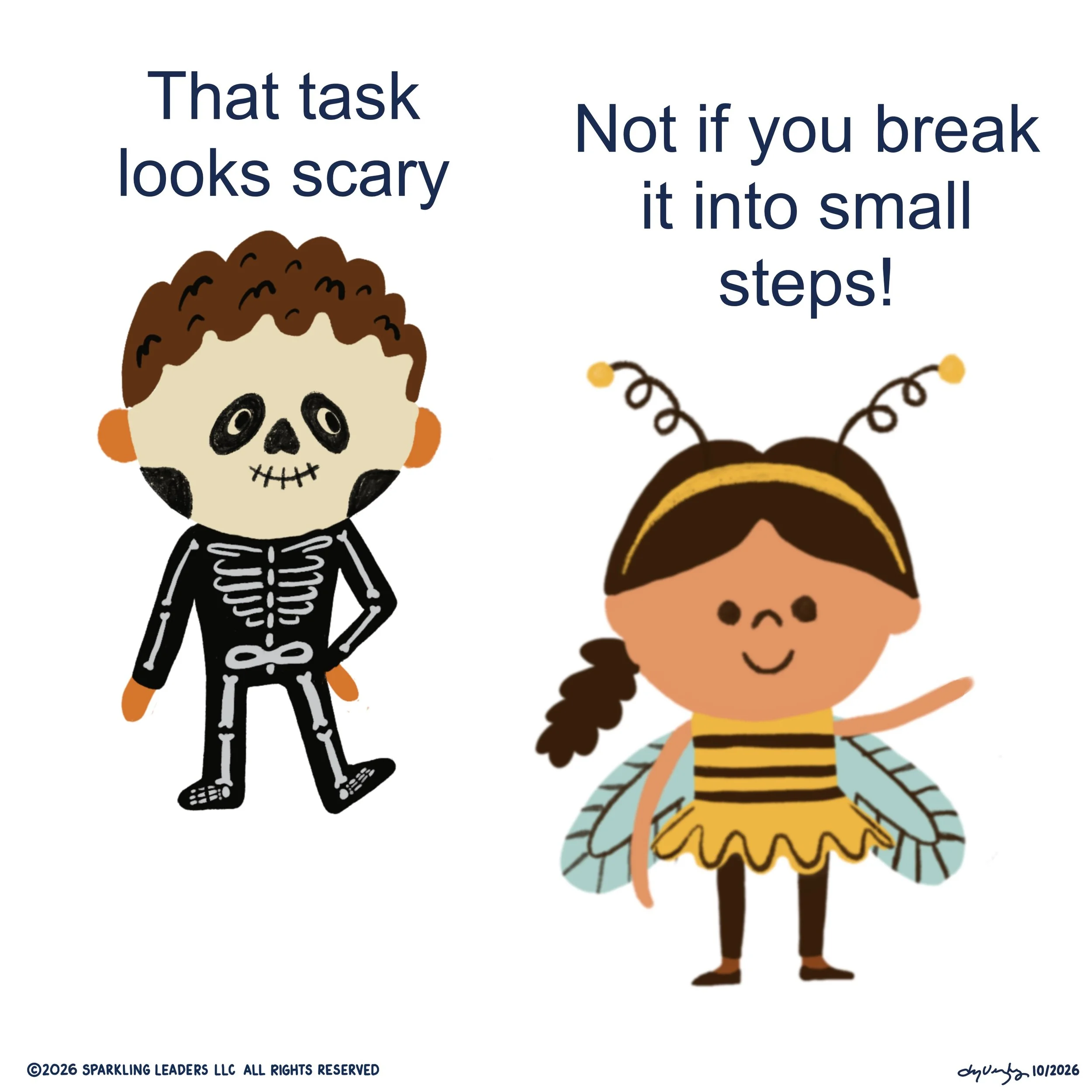 October 2026 Monthly Intention: Small Steps Toward Scary Goals