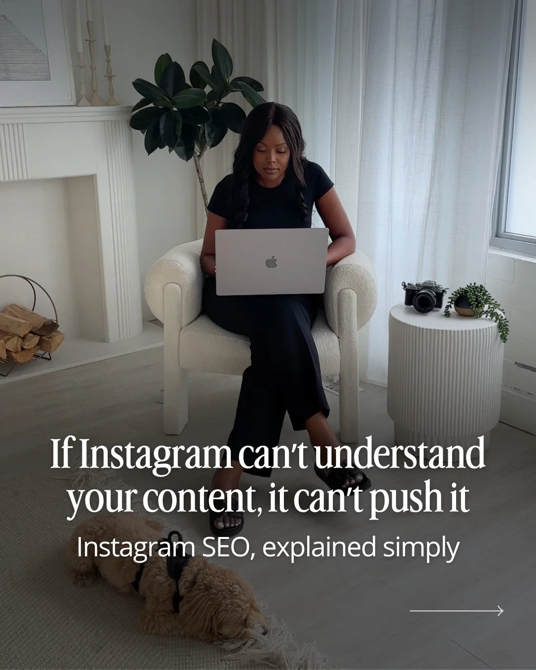 If your content isn&rsquo;t getting found by new people&hellip;here&rsquo;s one real reason &darr;

Instagram may not have enough signals to understand it.

That&rsquo;s why SEO matters.

The clearer your content is, the easier it is for Instagram to