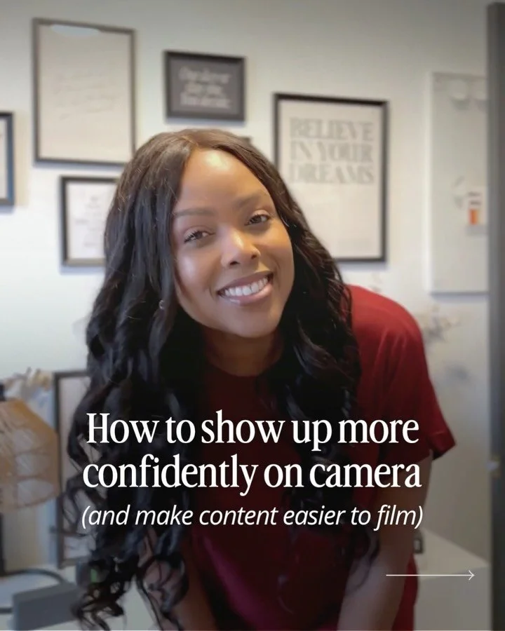 If filming content makes you feel awkward 👀 start here.

Showing up on camera gets a lot easier when you have a simple process to follow.

Here are a few steps that&rsquo;ll make filming feel easier right away.

&rarr; Comment CONFIDENCE and we&rsqu