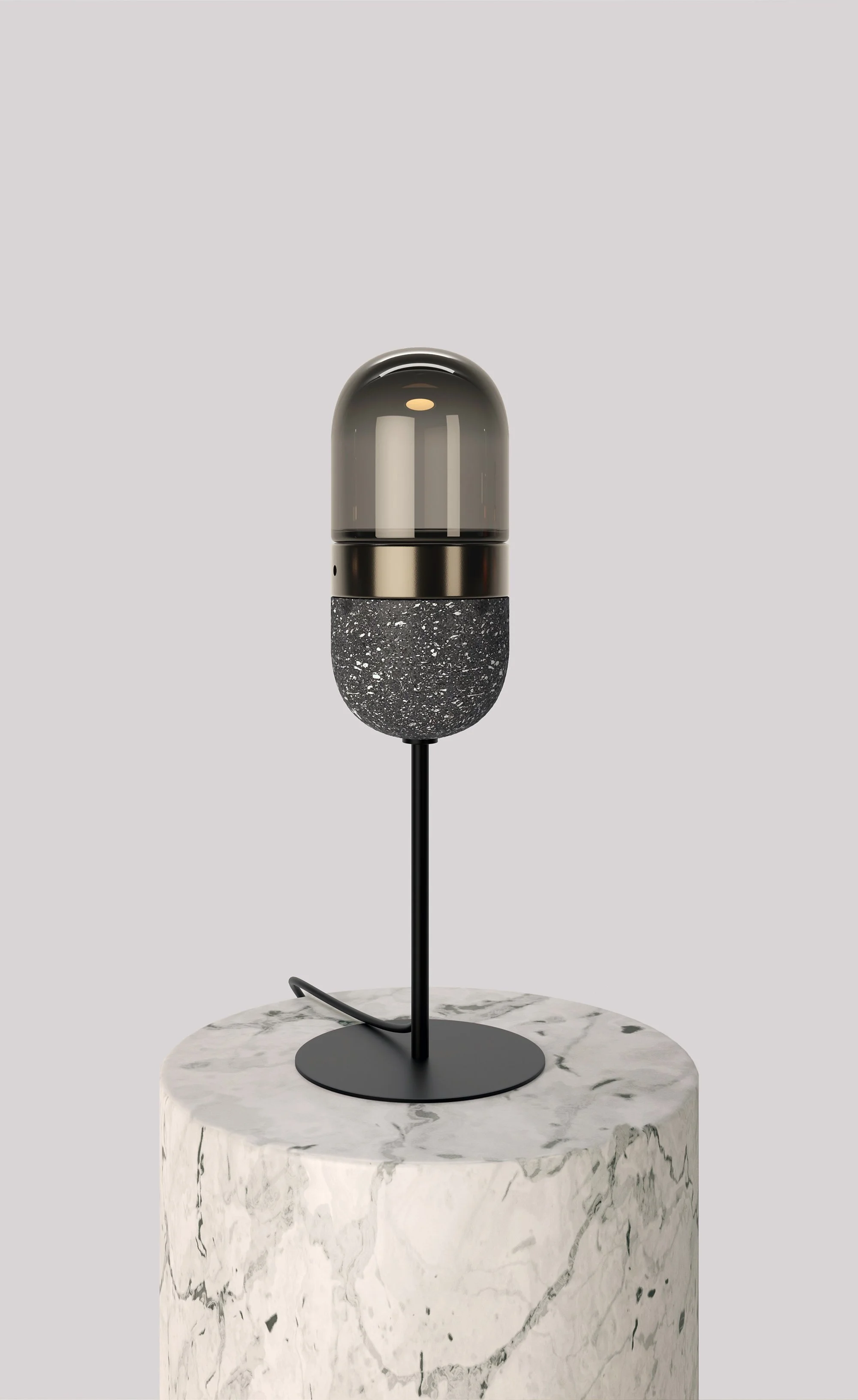 Luminaria darkapsel de mesa