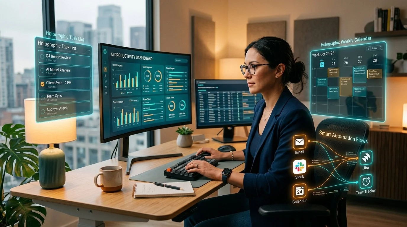 AI ile Kişisel Verimlilik: Günlük İş Akışınızı Dönüştürün