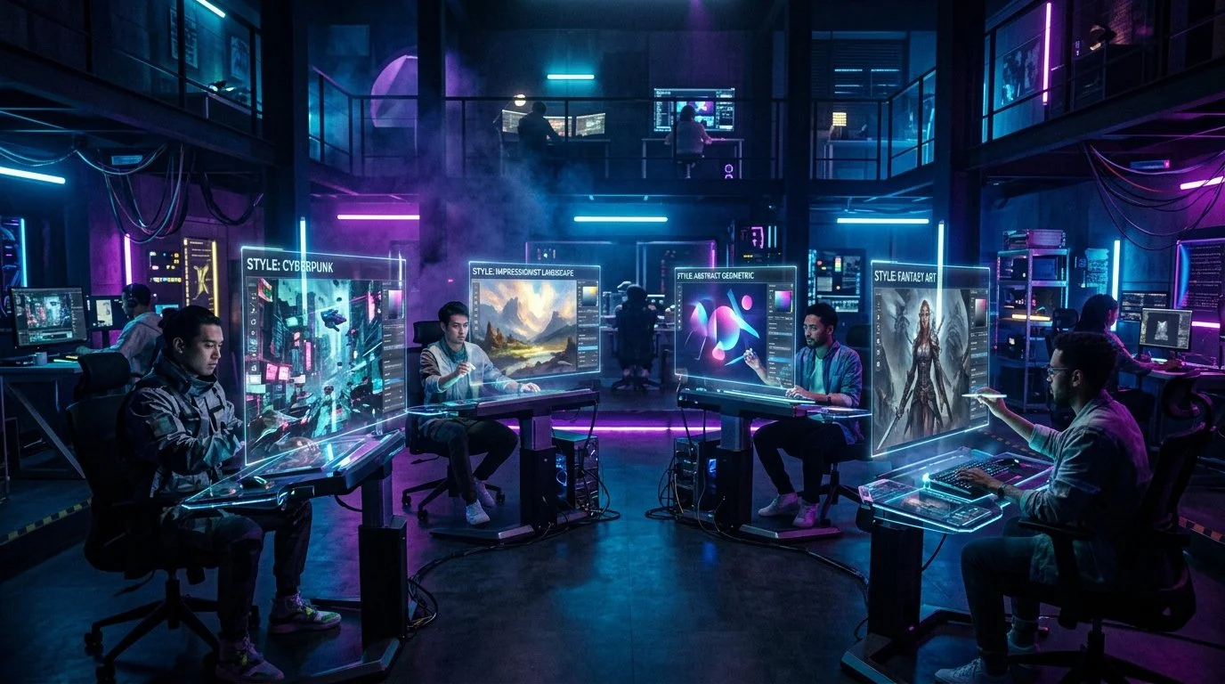 AI Görsel Üretimi 2026: Midjourney V7 vs Flux 2 vs DALL-E 4o - Hangisi Ne İçin?