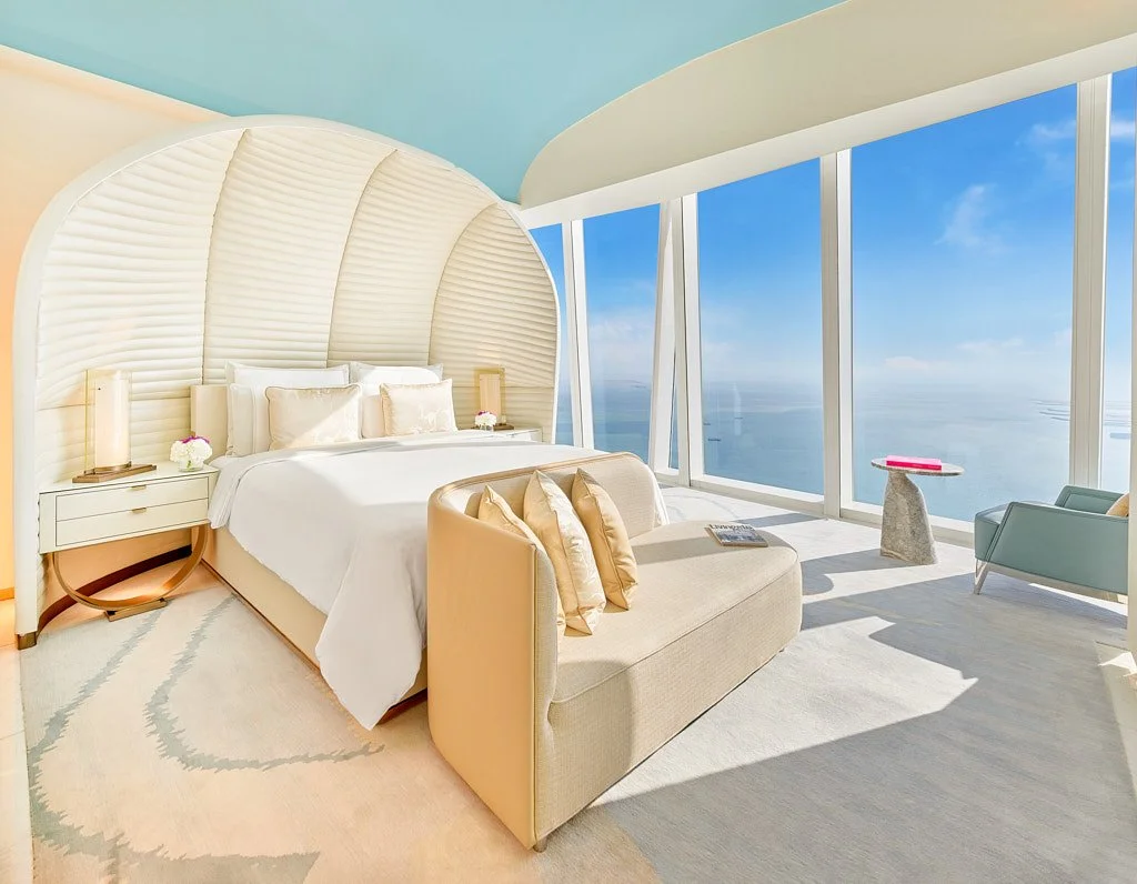 Okyanus manzaralı lüks otel odası fotoğraf çekimi - PAM İstanbul otel ve konaklama prodüksiyonu