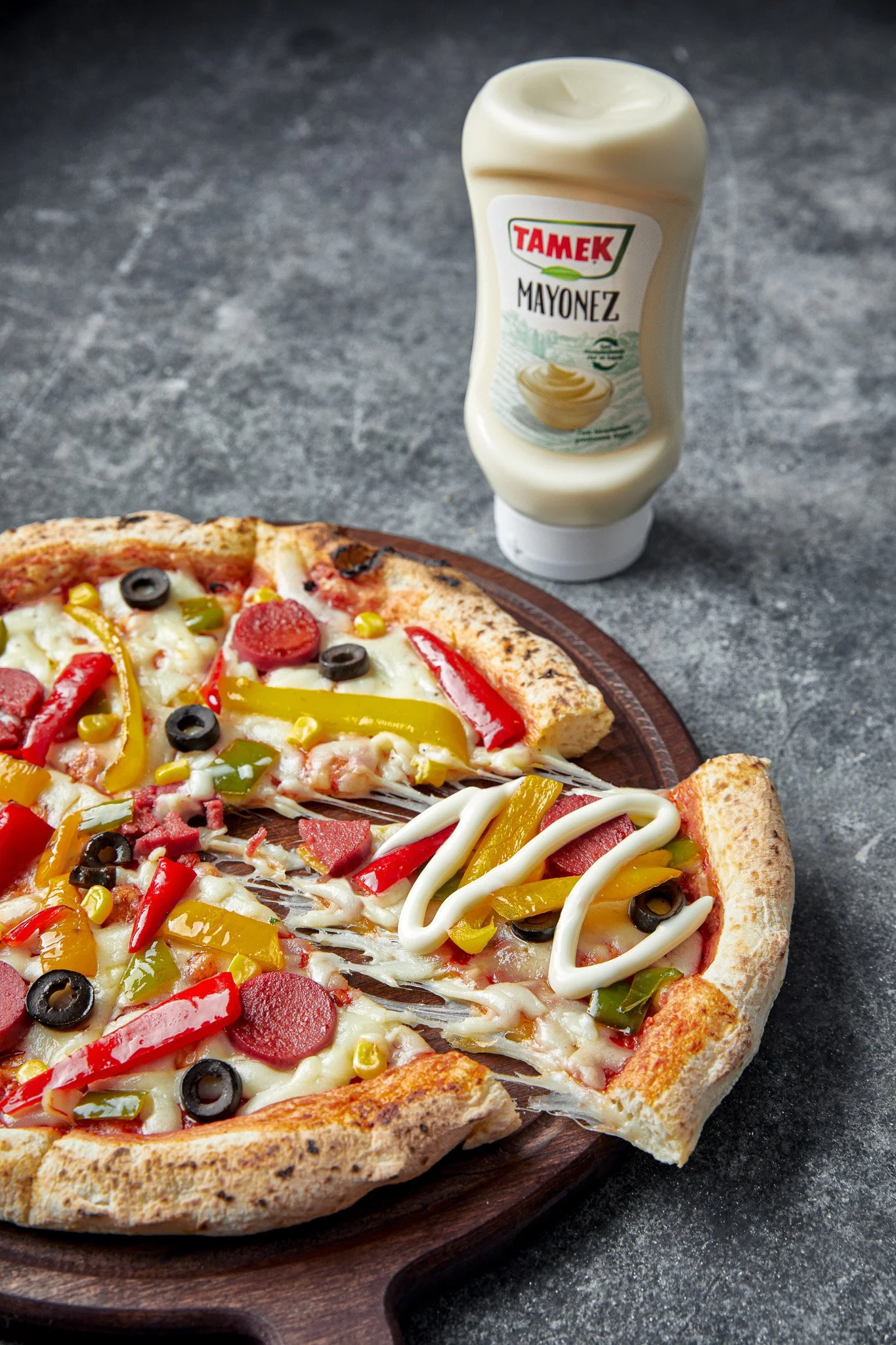 Kreatif yemek fotoğrafçılığı: Tamek reklam kampanyaları için tek çatı altında sunulan profesyonel fotoğraf ve video prodüksiyonu çözümleri - PAM İstanbul.