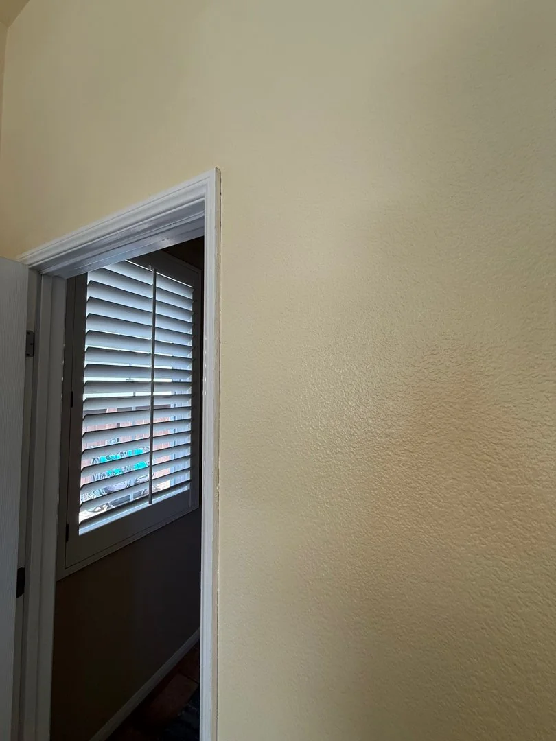 wall painted cream color by HUGE Handyman in San Diego
