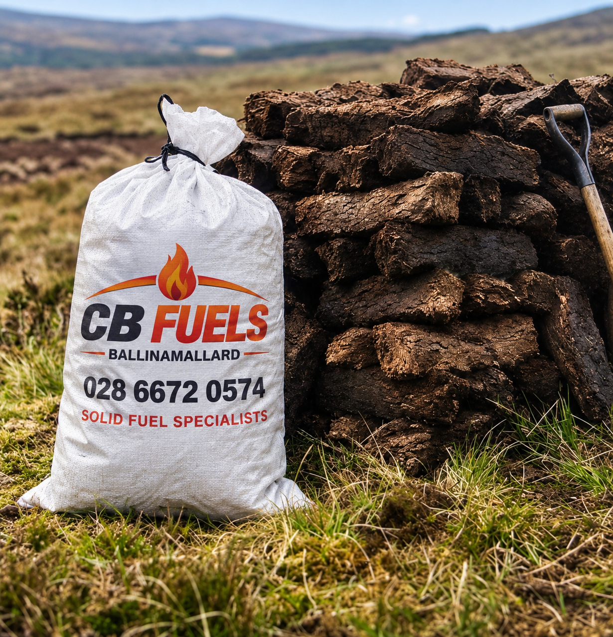 Black Irish Turf - 14KG