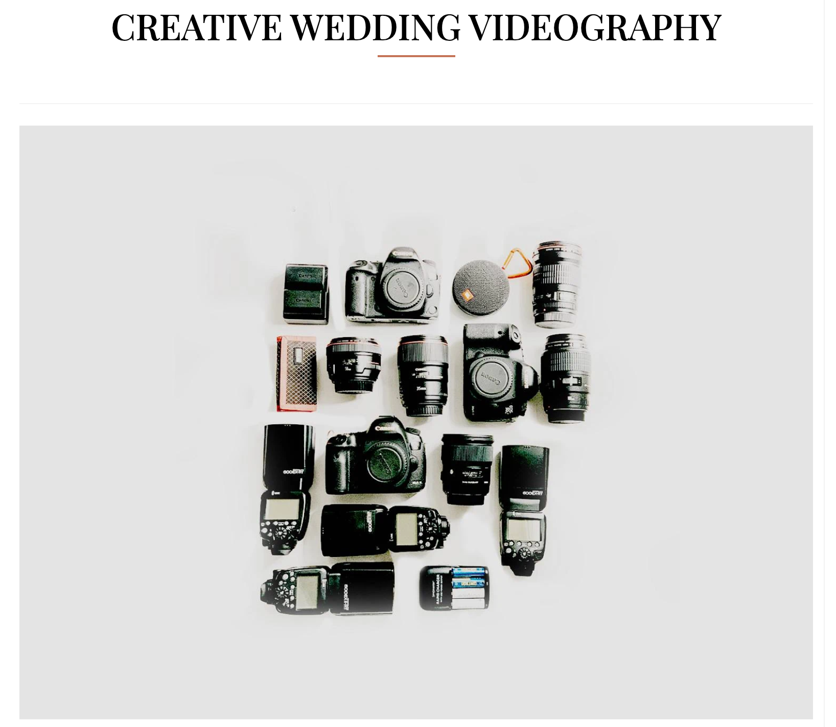 CREATIVE WEDDING VIDEO