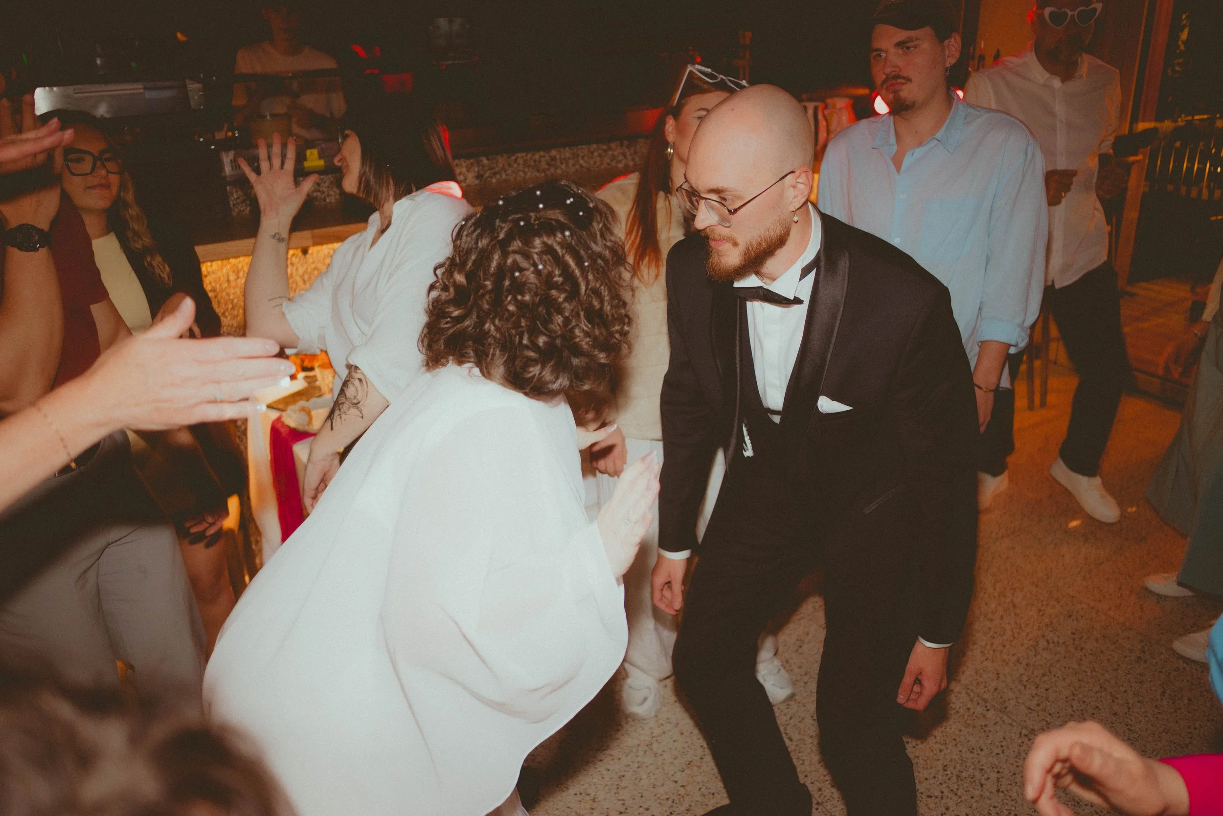 photographie soirée mariage Besançon