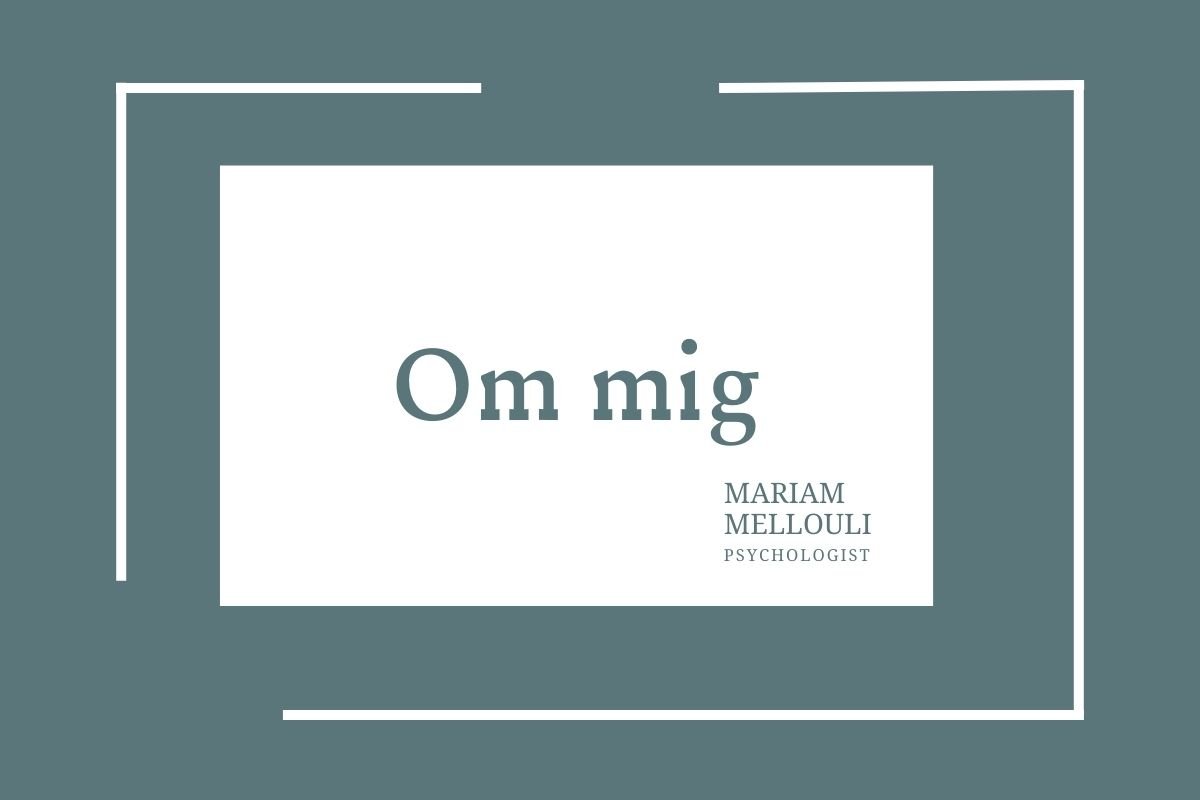 Om mig, Mariam Mellouli