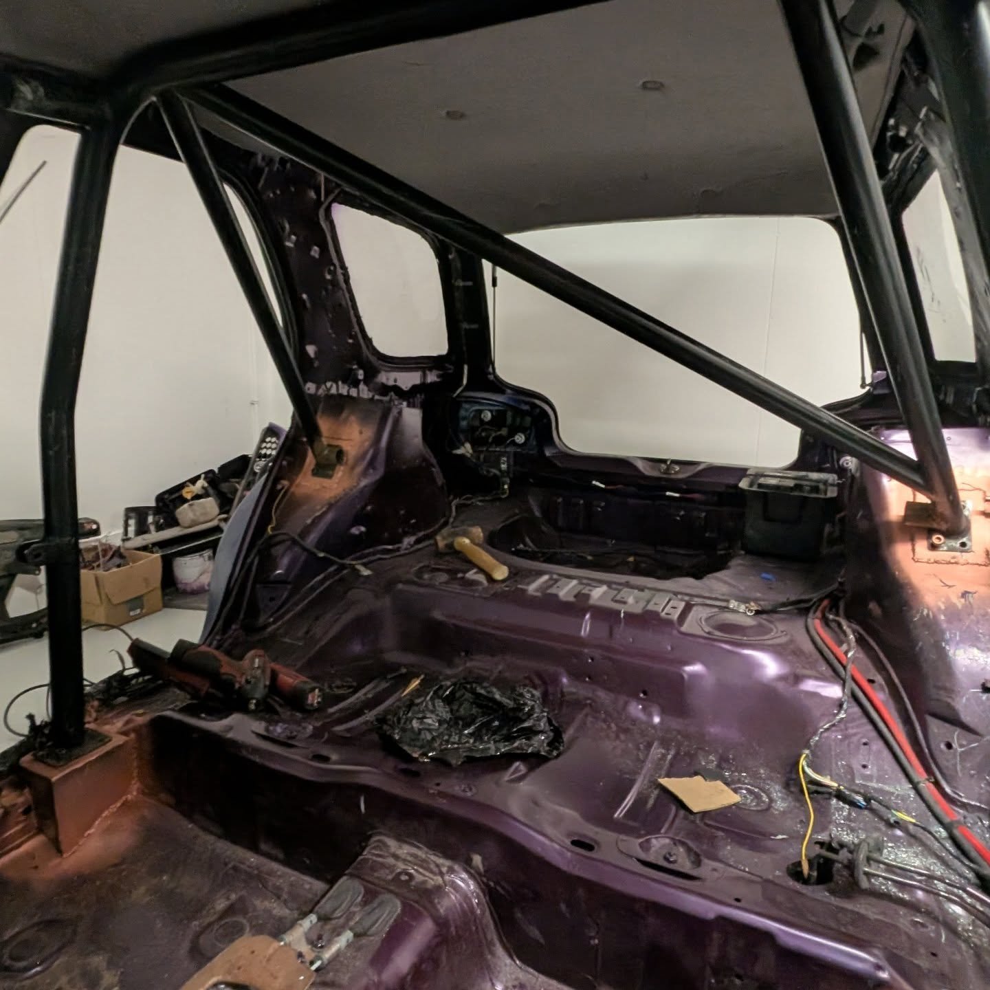 First day back, cage fitting. 

Want me to fit yours? 
Info@jprraceworkshop.com

#cage
#rollcage
#welding
#fabrication
#raceworkshop