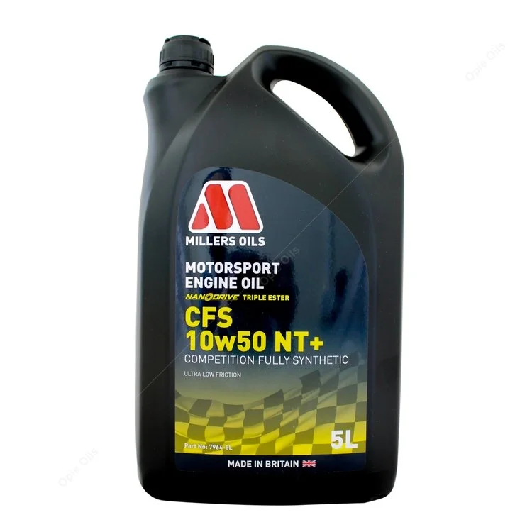 Millers Oils Motorsport CFS 10w-50 NT+ Nanodrive Fully Synthetic Engine Oil