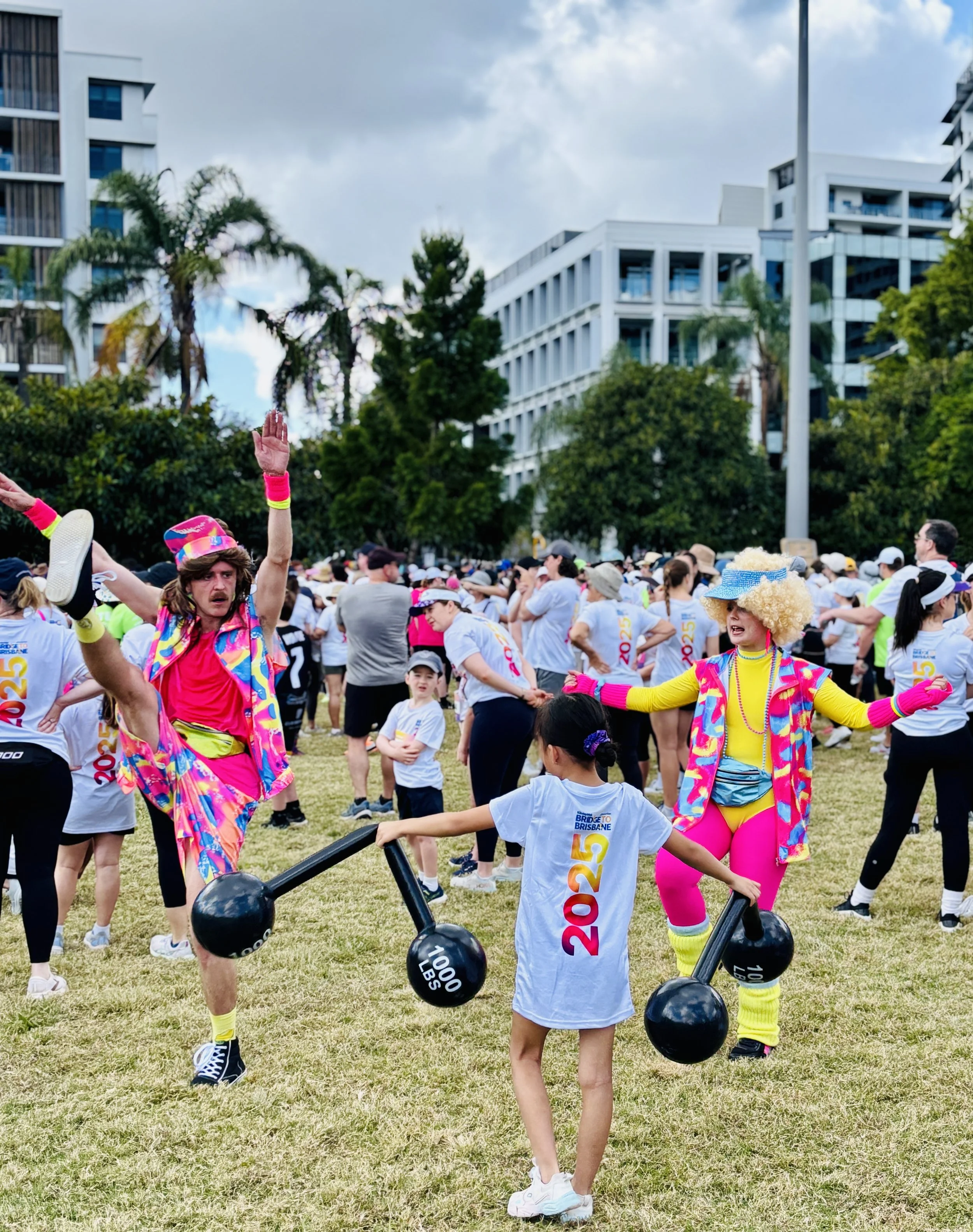 Roaming event entertainment 80ies characters