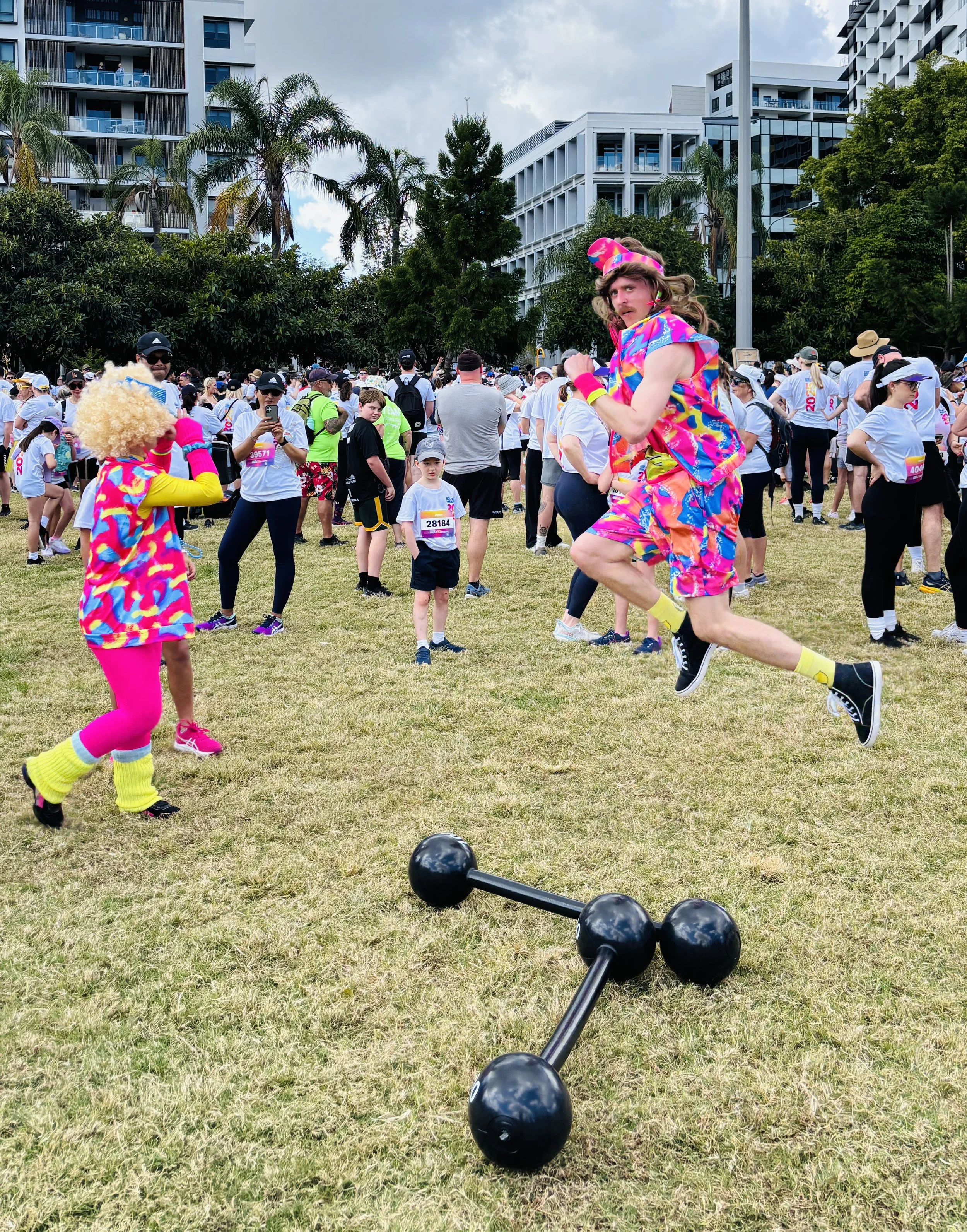 Roaming event entertainment 80ies characters