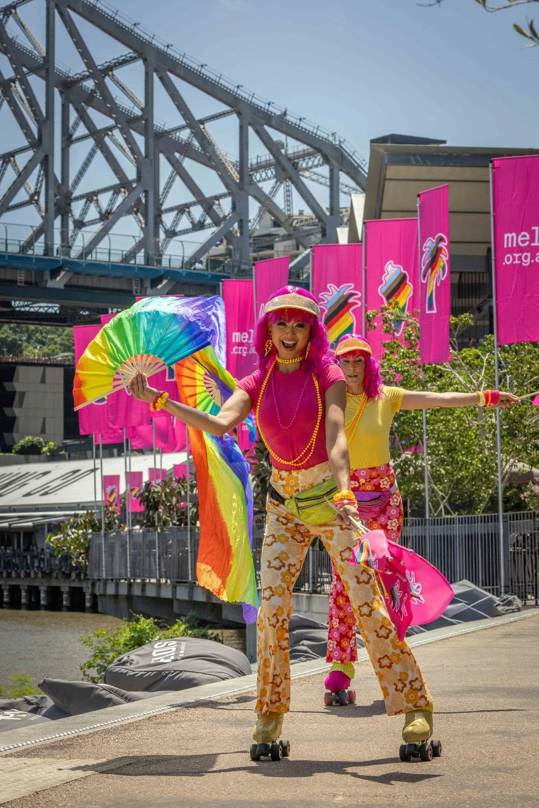 Rollerskater-Brisbane-event-entertainment-Melt-festival.jpg