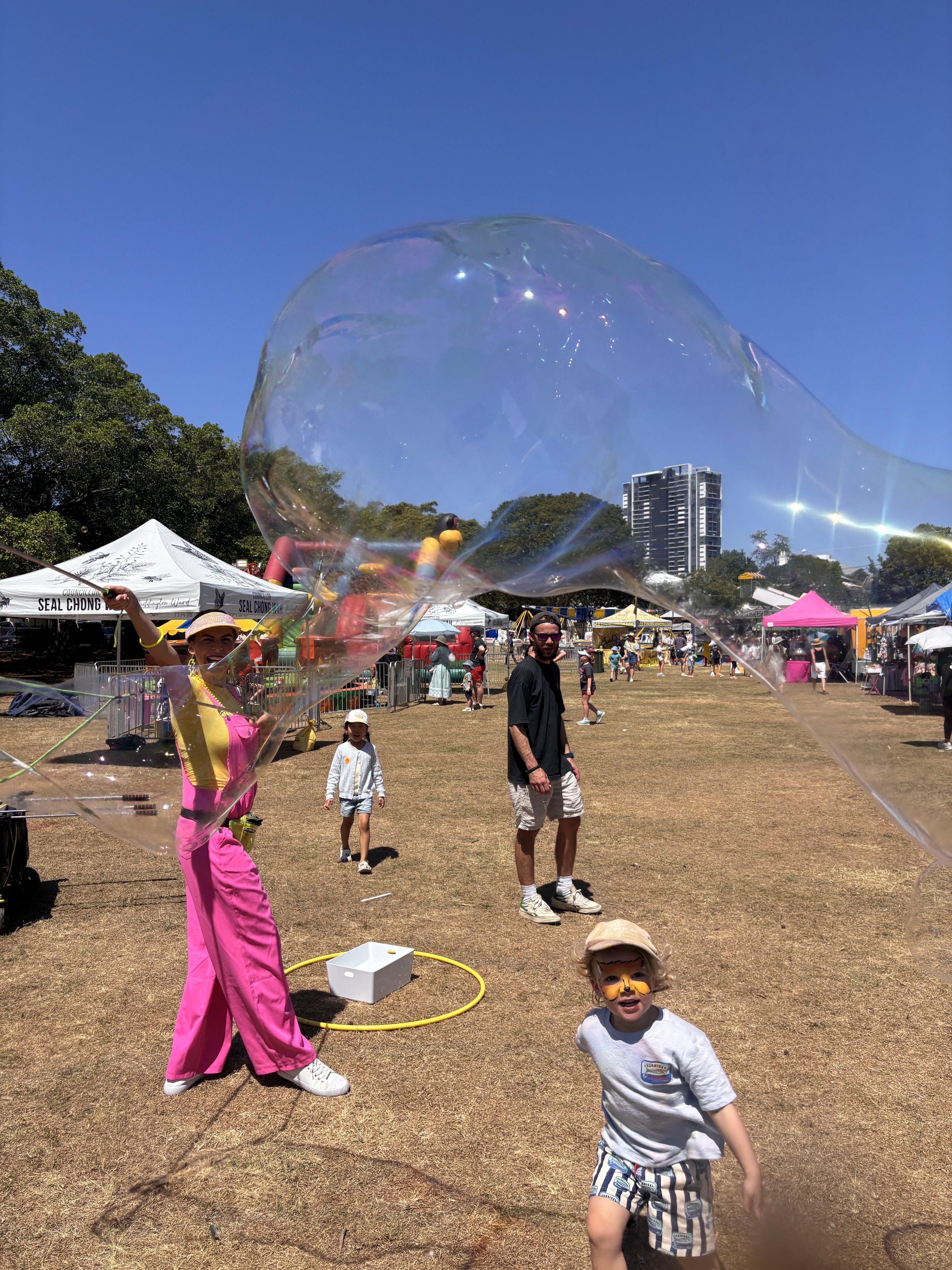 Bubble playspace for kids 