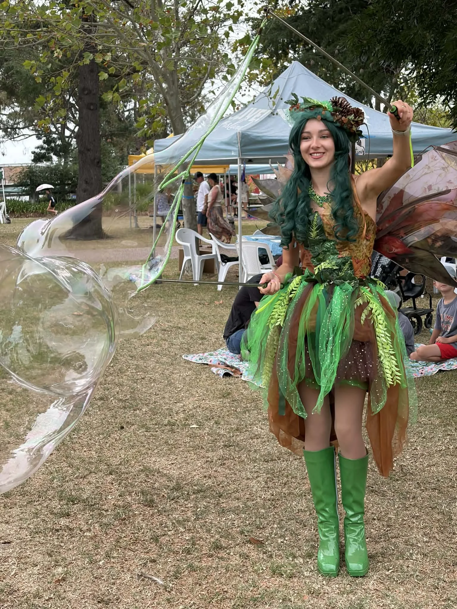 Bubble birthday party entertainment